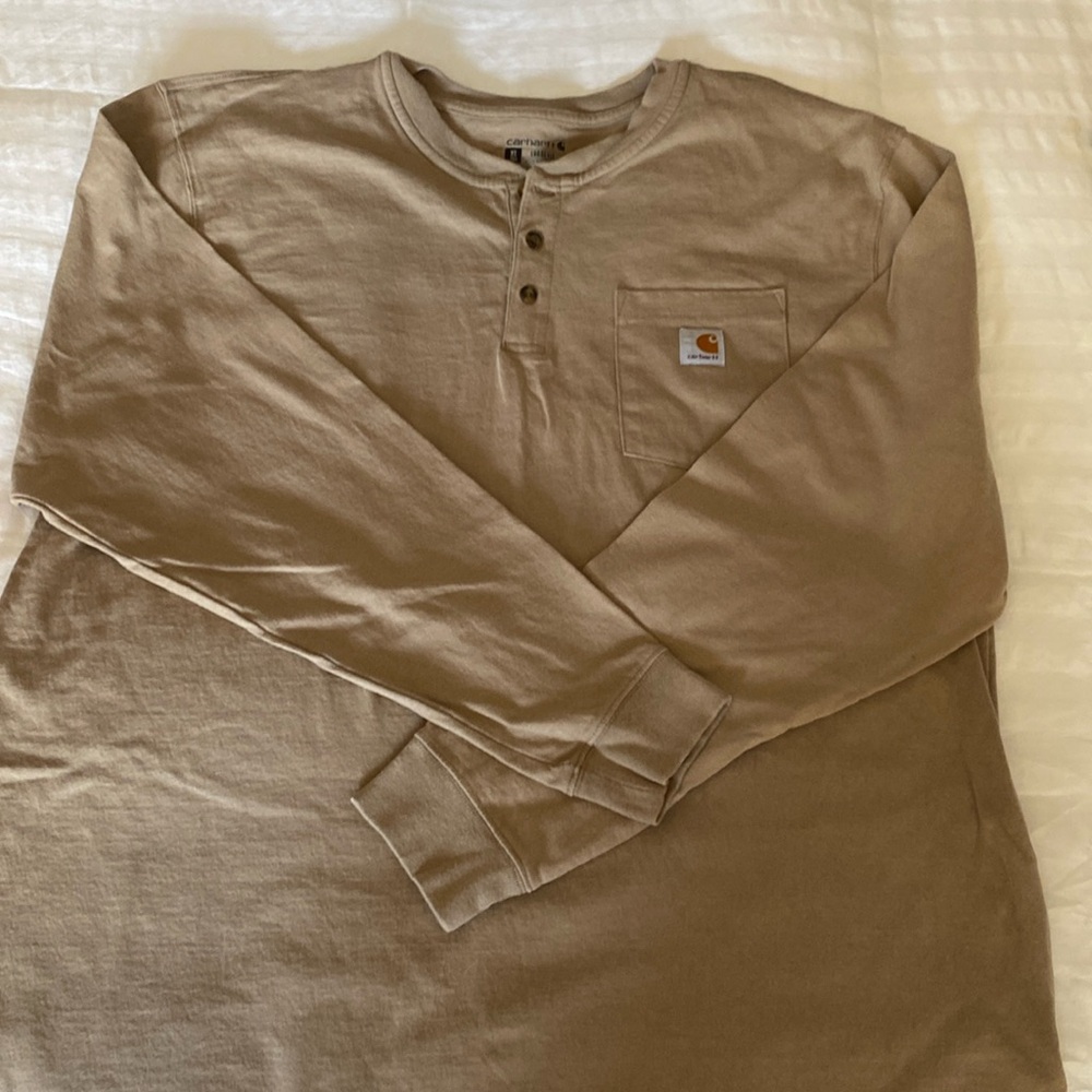 Carhartt Mens long sleeve shirt XLT